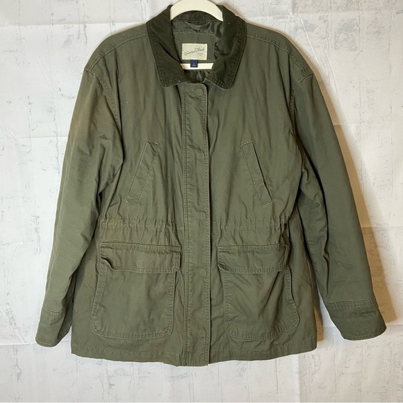 Universal Thread Green Utility Jacket Size Large - Picture 2 of 9